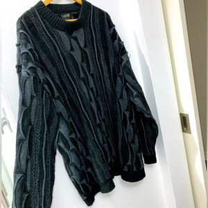 Vintage Grey Knit Authentic COOGIE Sweater